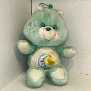 Vintage 1983 Care Bears BEDTIME 12" Plush Stuffed Animal Toy P3